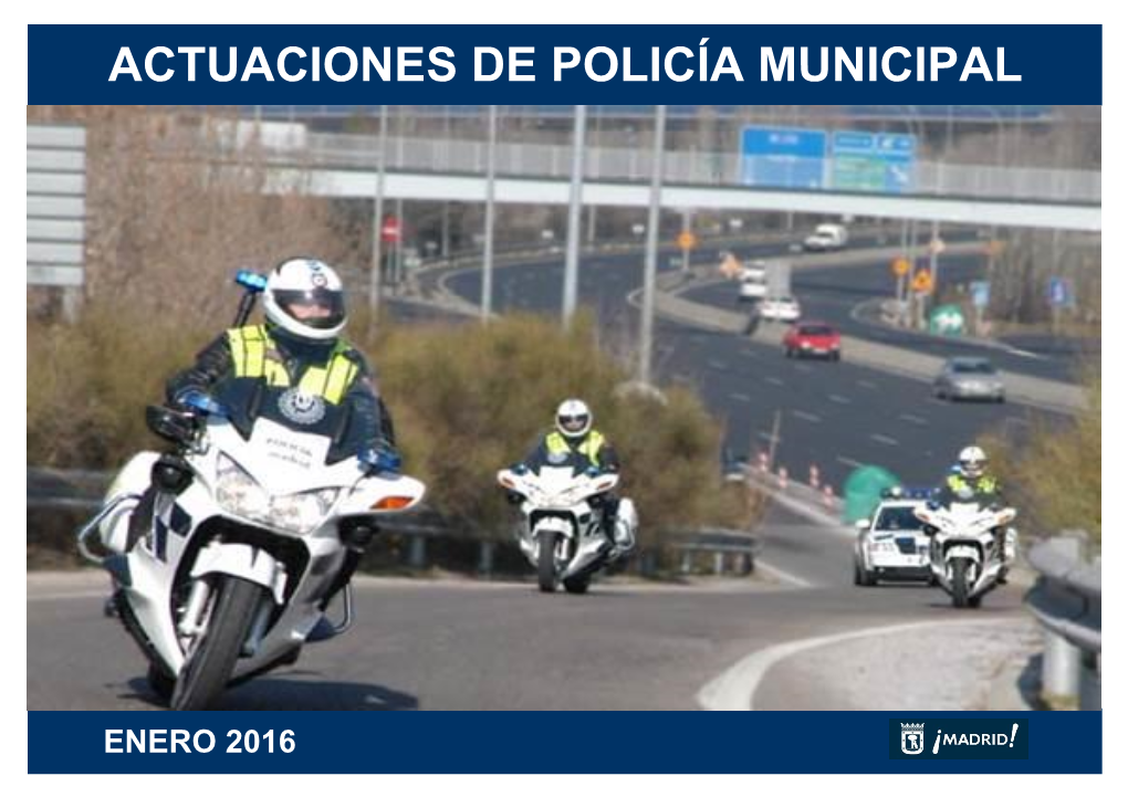 Actuaciones De Policía Municipal