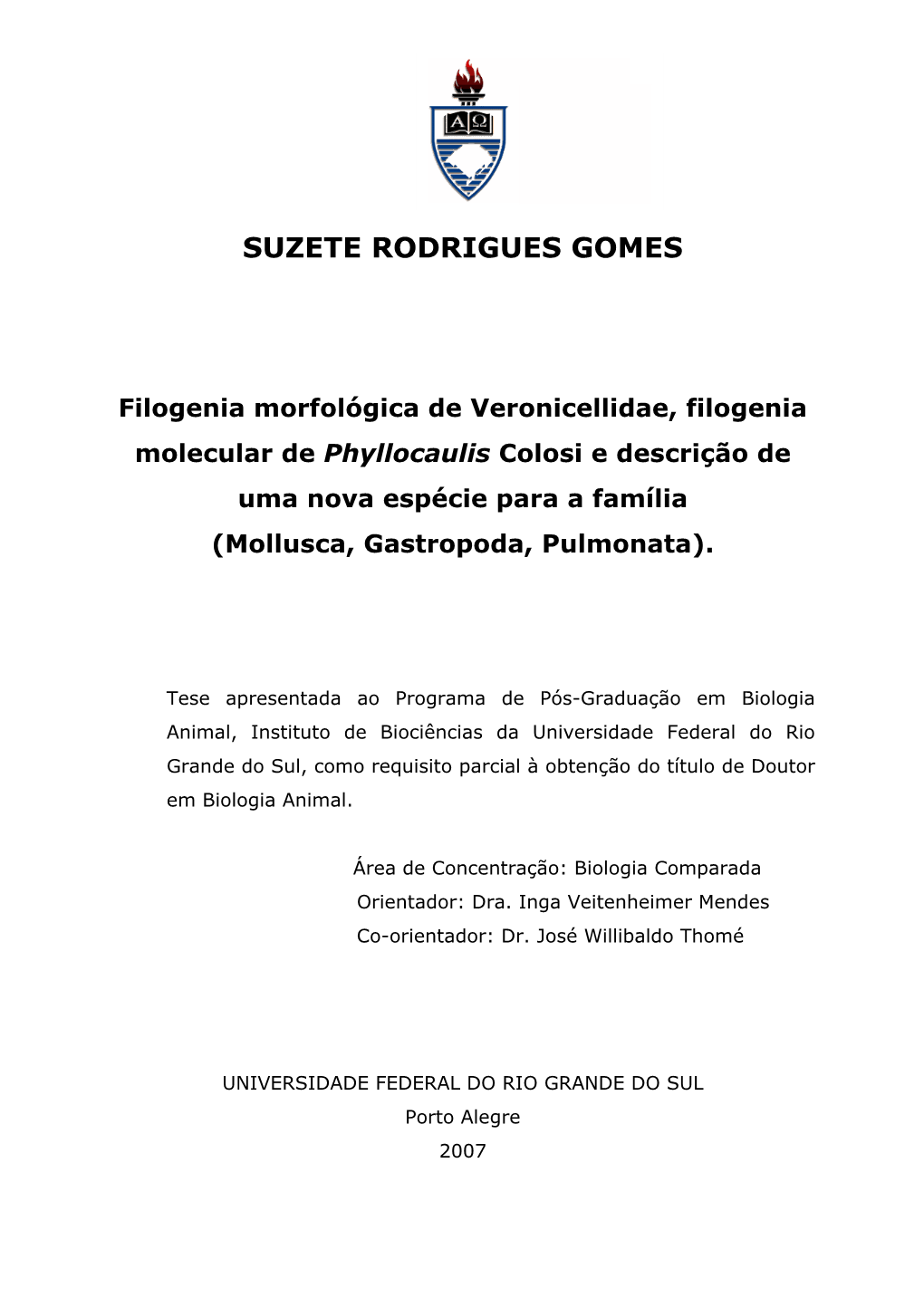 Suzete Rodrigues Gomes