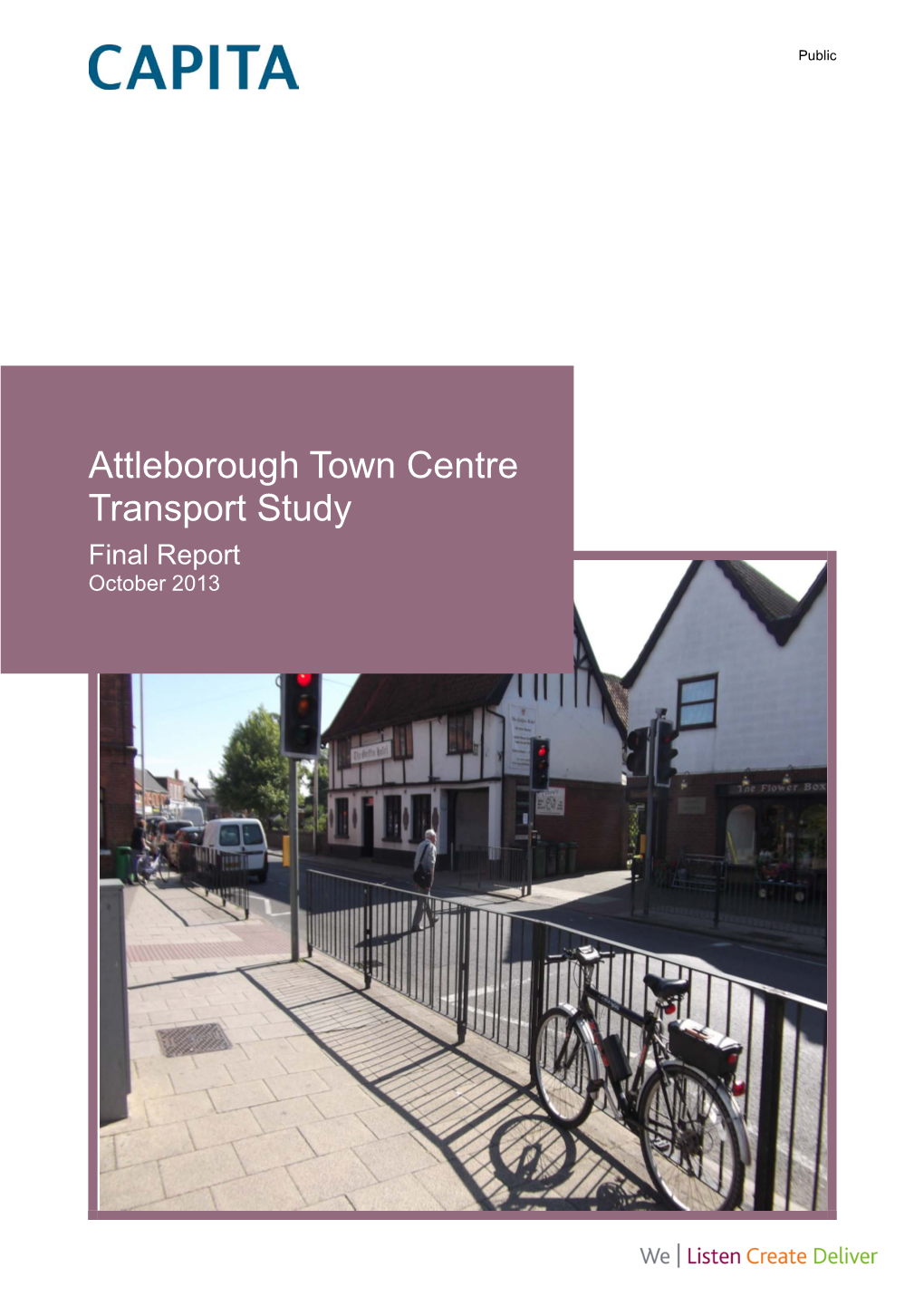 Attleborough Town Centre Transport Study Final Report October 2013