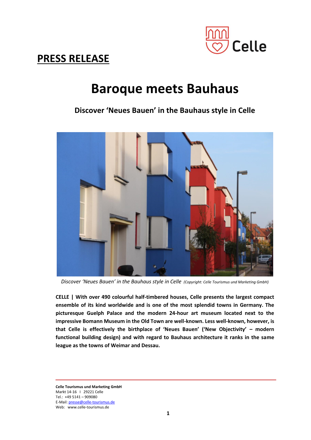 Baroque Meets Bauhaus