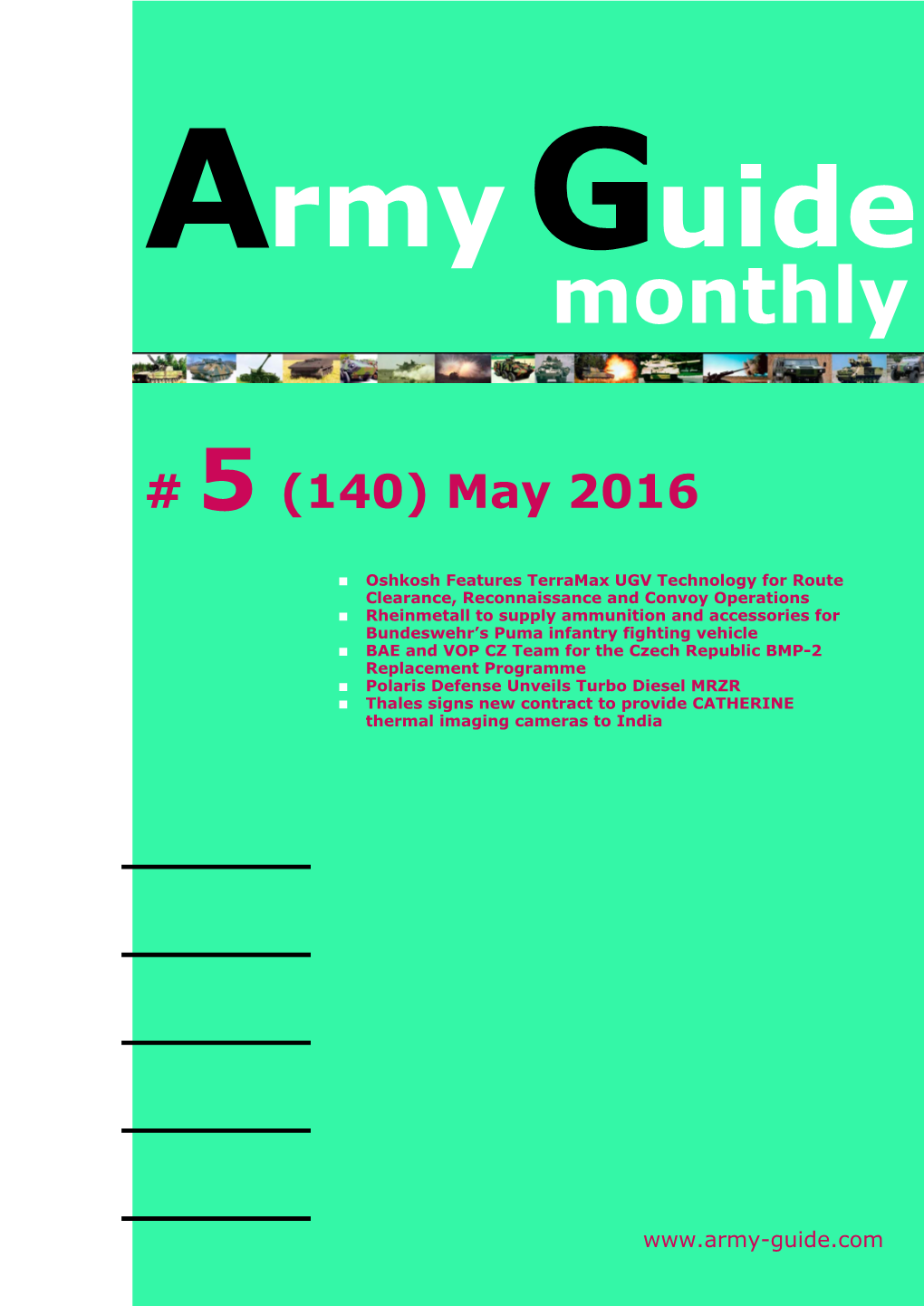 Army Guide Monthly • Issue #5