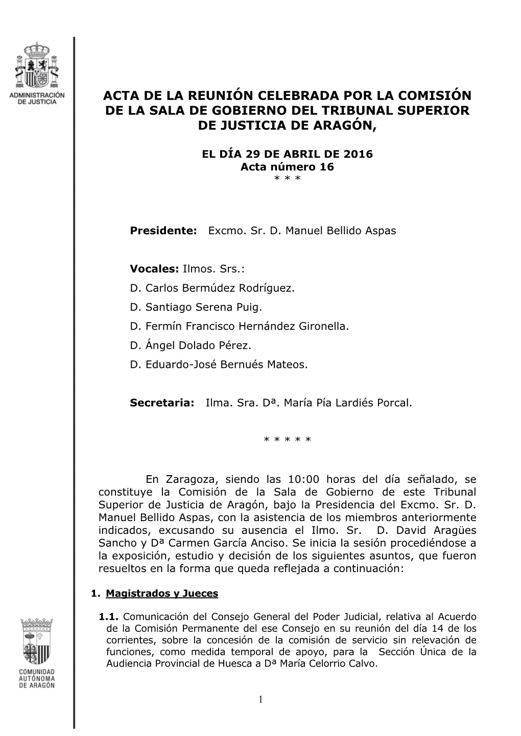 Tribunal Superior De Justicia De Aragón