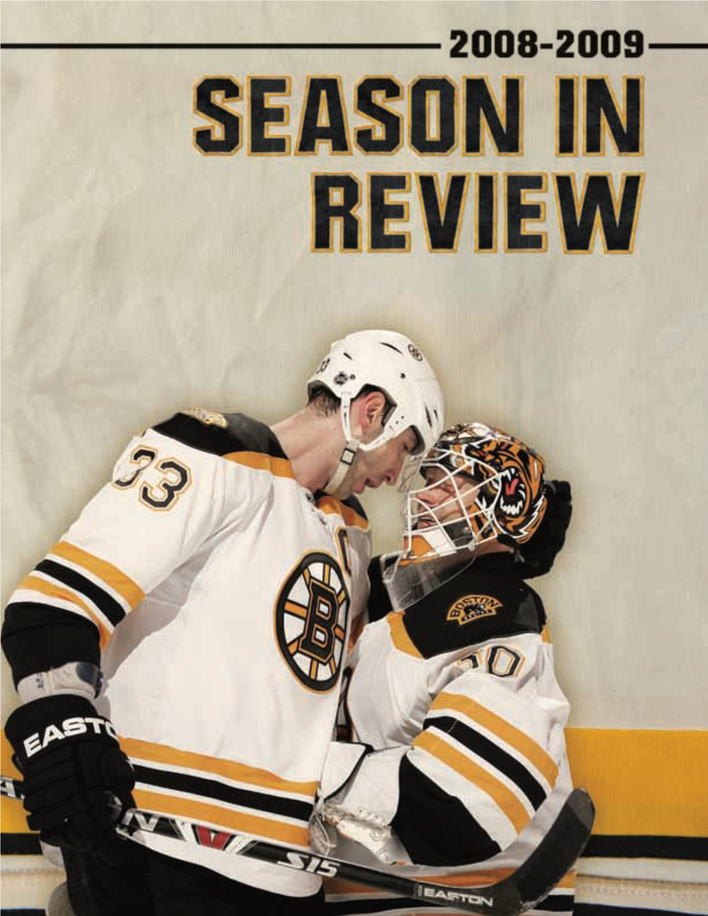 BOSTON BRUINS Vs. WASHINGTON CAPITALS 2008-09 Season Series