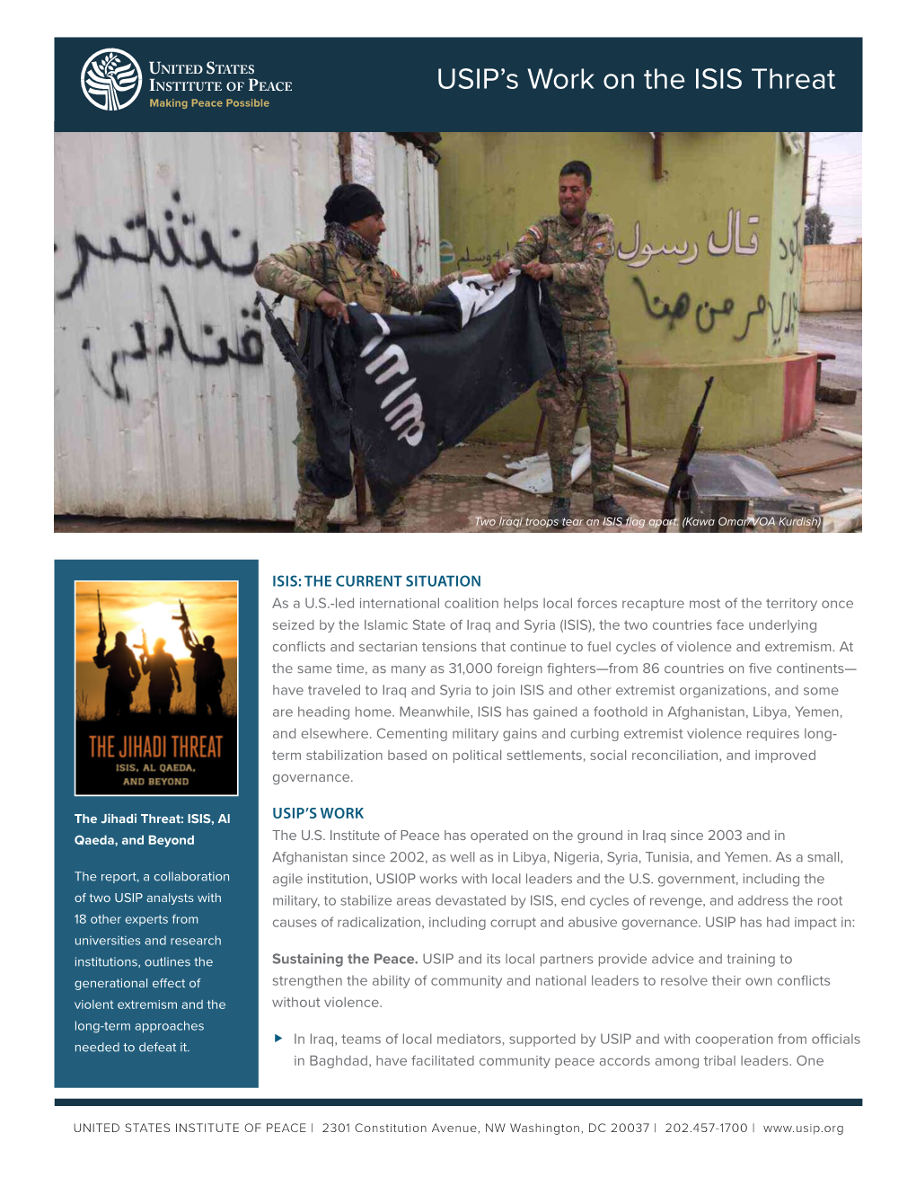 USIP's Work on the ISIS Threat