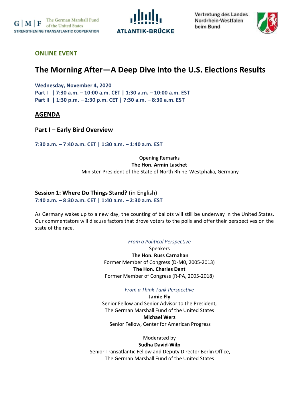 The Morning After—A Deep Dive Into the U.S. Elections Results