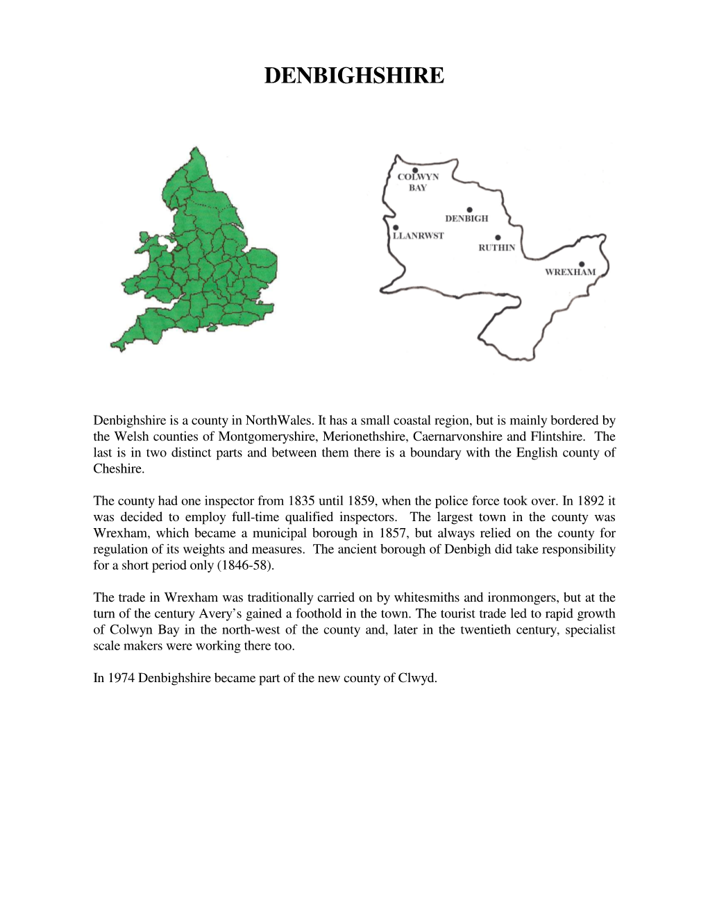 Denbighshire (Pdf)