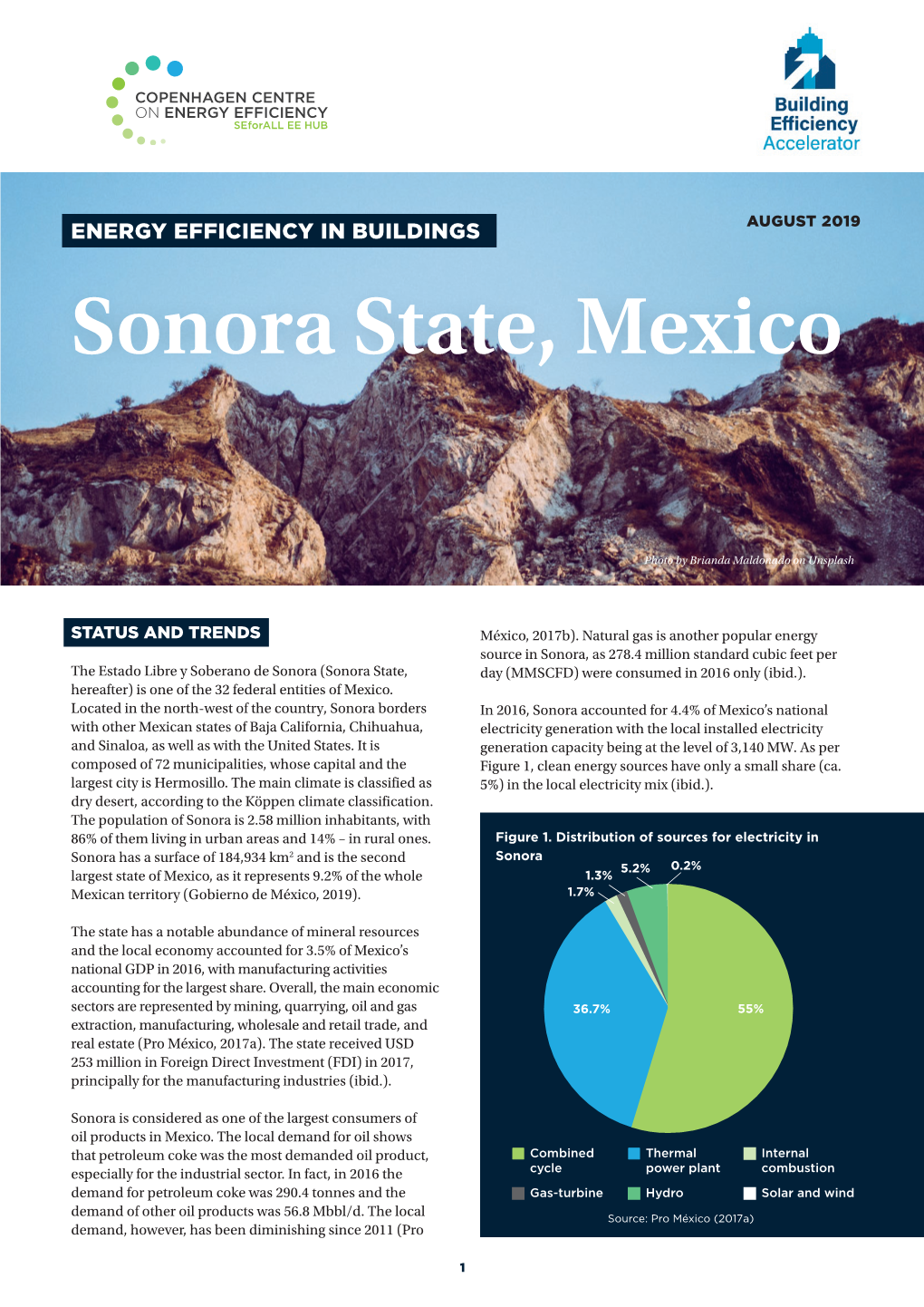 Energy Efficiency in Buildings; Sonora State, Mexico