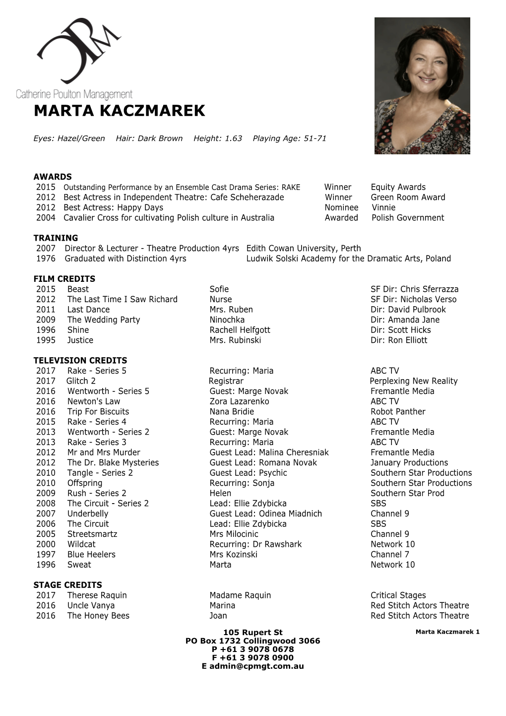 Marta-Kaczmarek-Cv