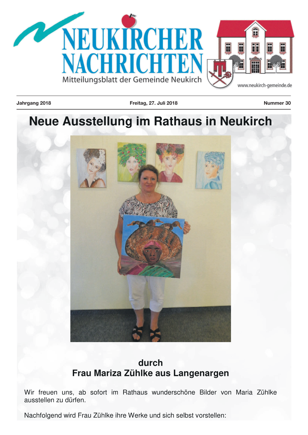 Neue Ausstellung Im Rathaus in Neukirch