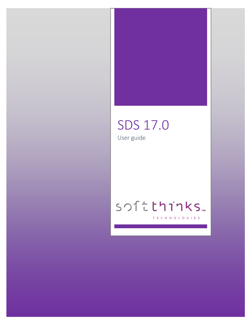 SDS 17.0 User Guide