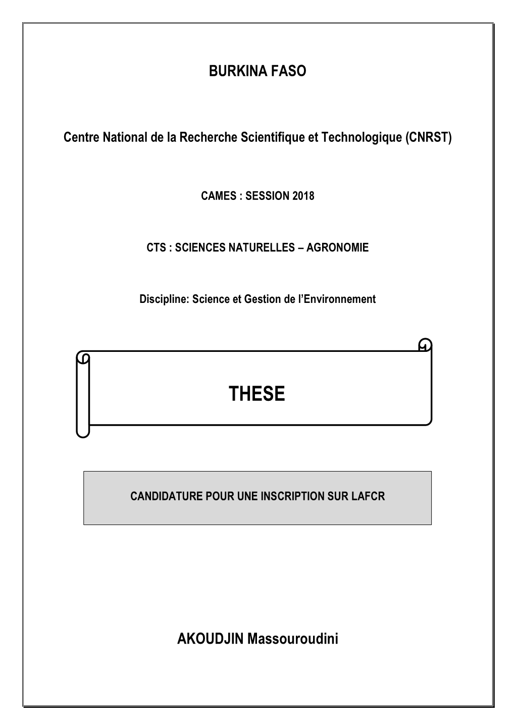 Conseil Africain Et Malgache Pour L'enseignement Supérieur