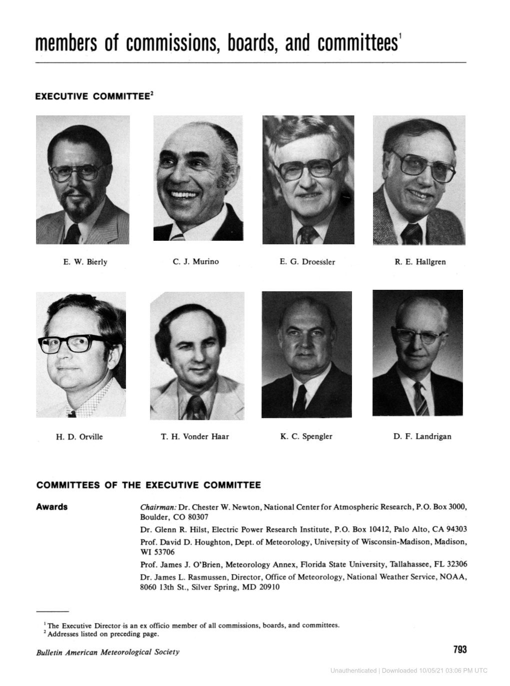Members of Commissions, Boards, and Committees'
