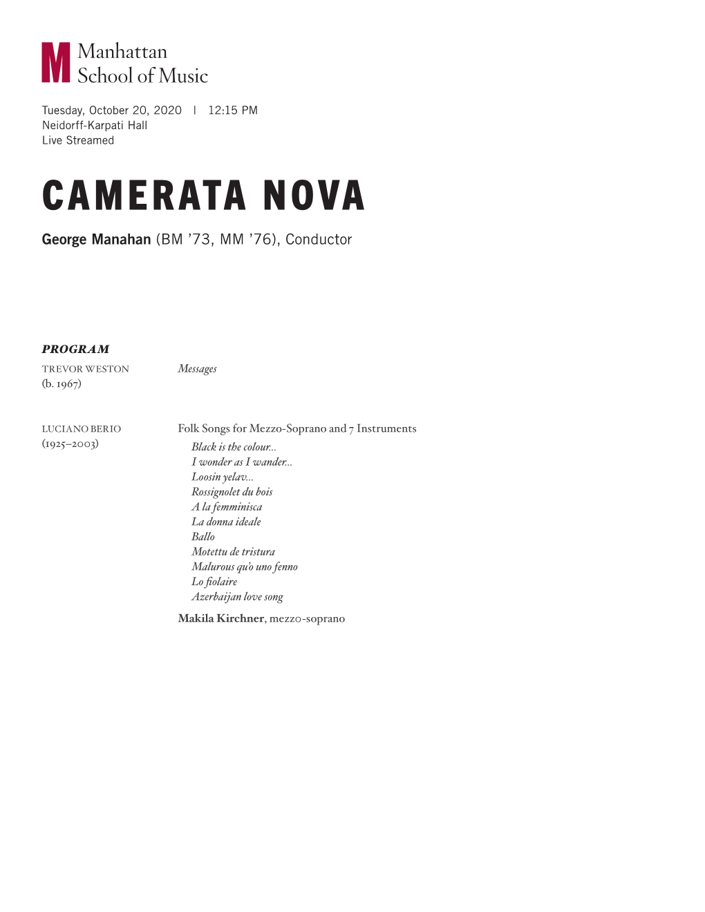 Camerata Nova