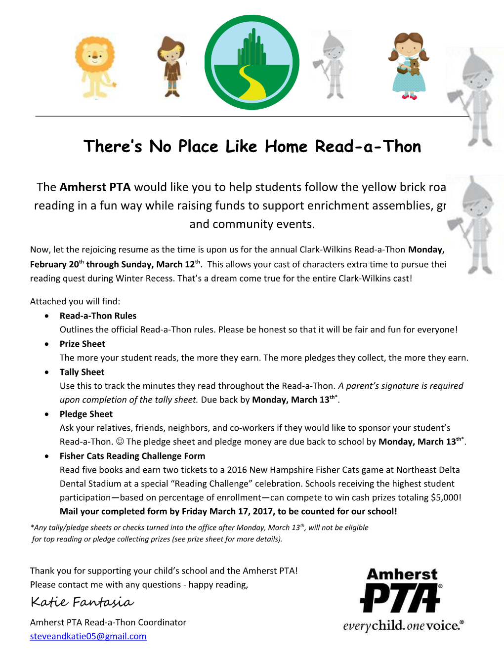 There S No Place Like Home Read-A-Thon