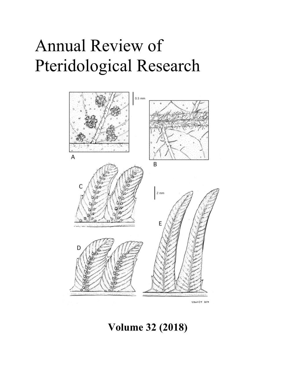 ARPR Volume 32 (2018)