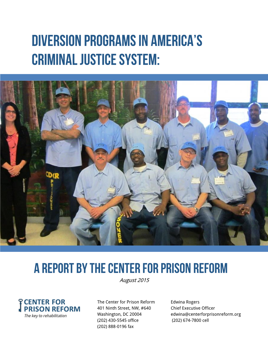 Diversion Programs in America's Criminal Justice System