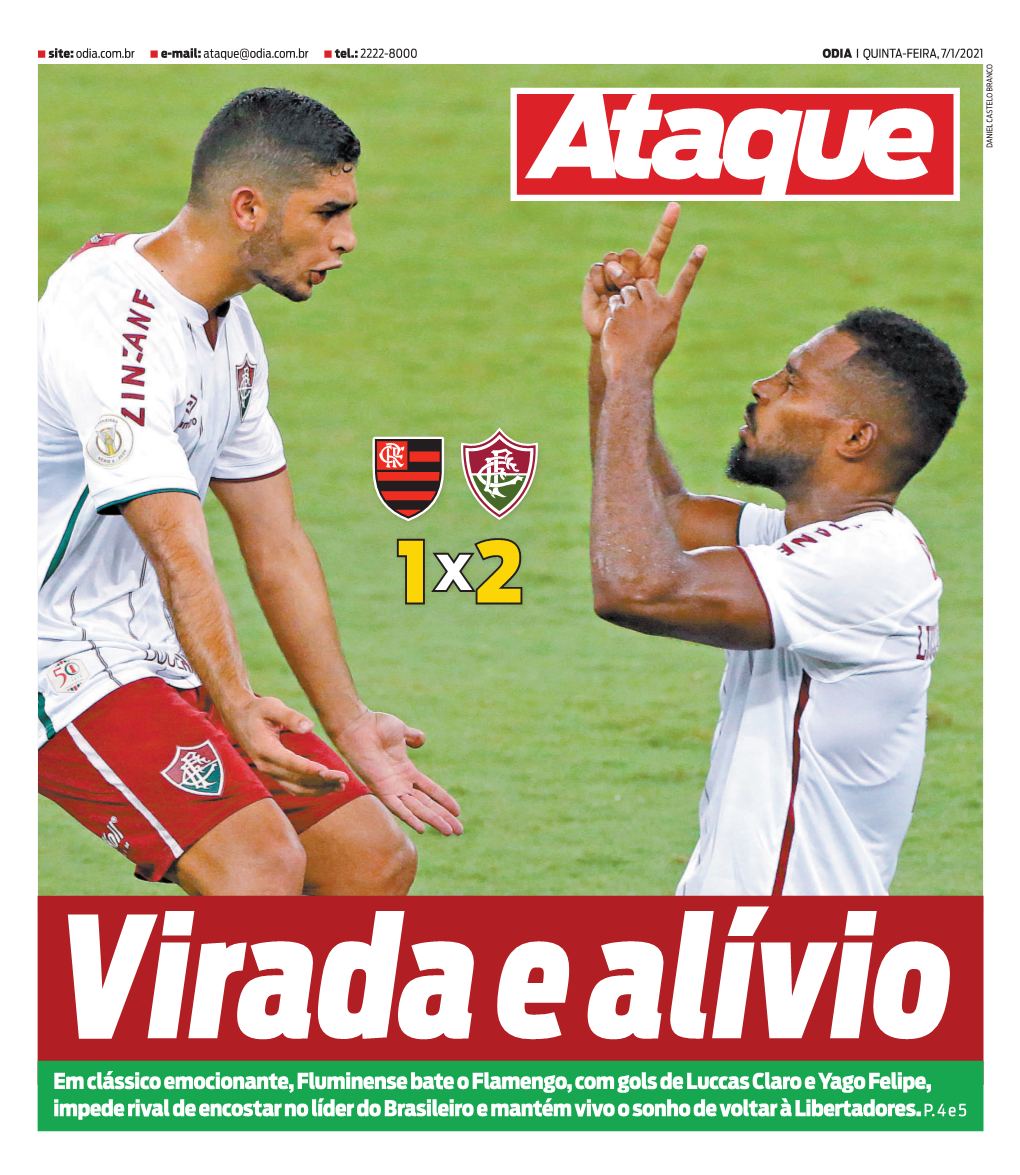 Em Clássico Emocionante, Fluminense Bate O Flamengo, Com Gols De