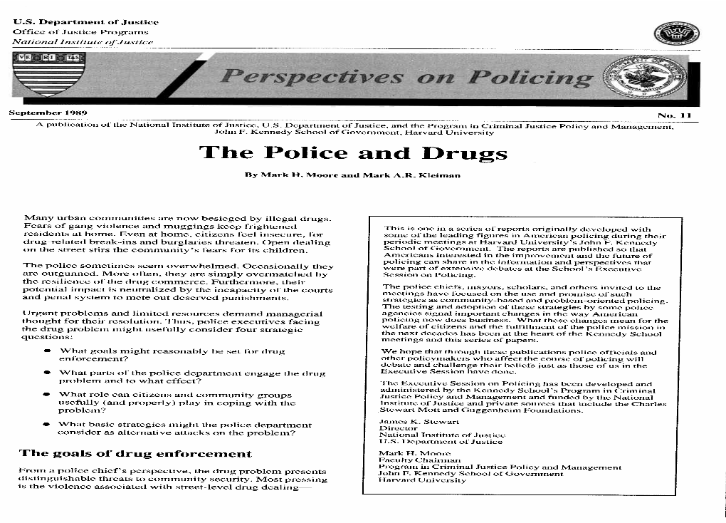 The Police and Drugs