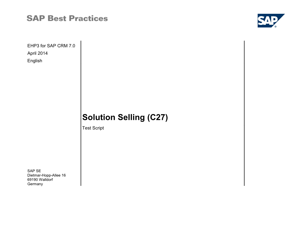 Business Process Procedures