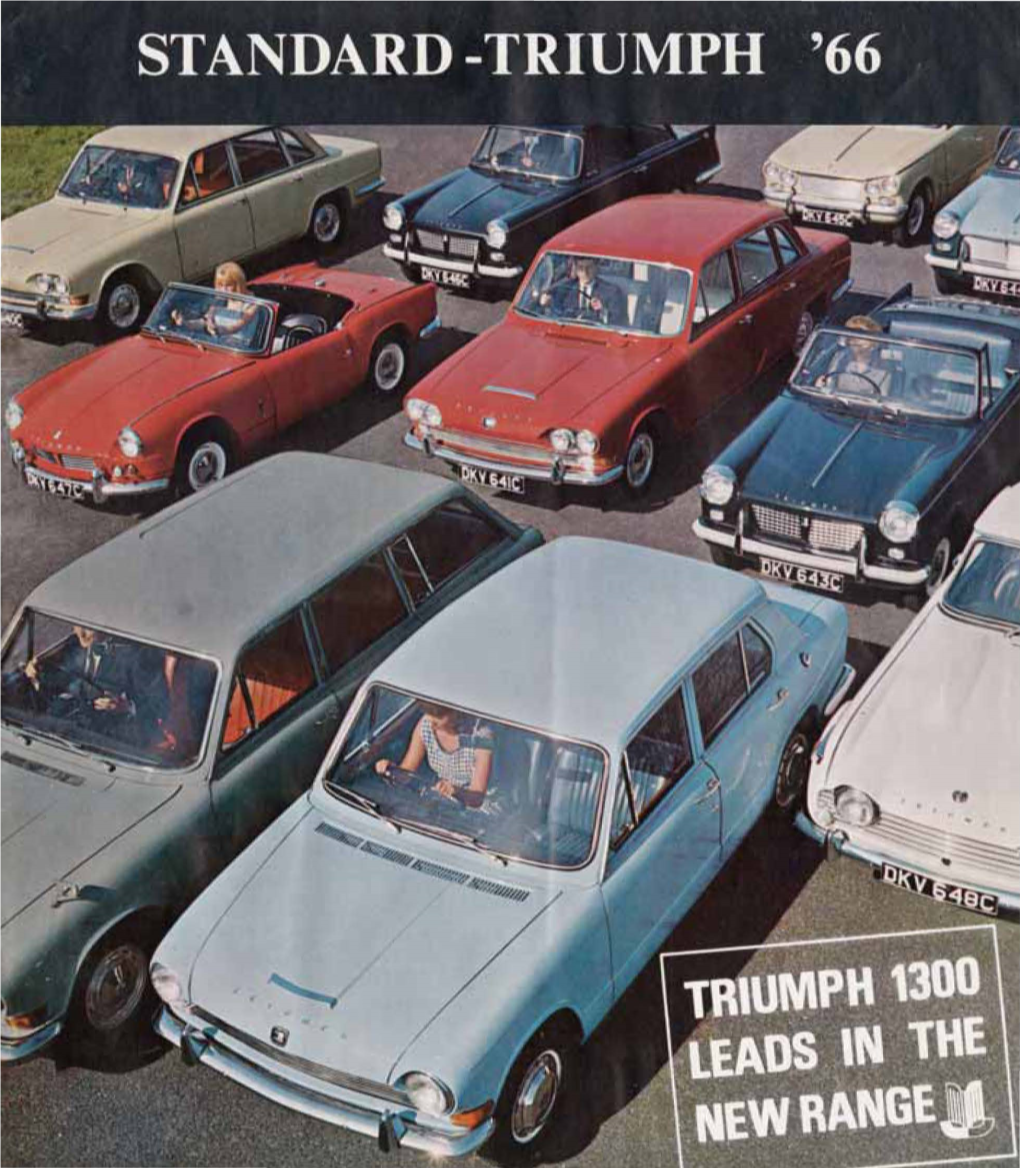 Standard Triumph 1966 Sales Brochure