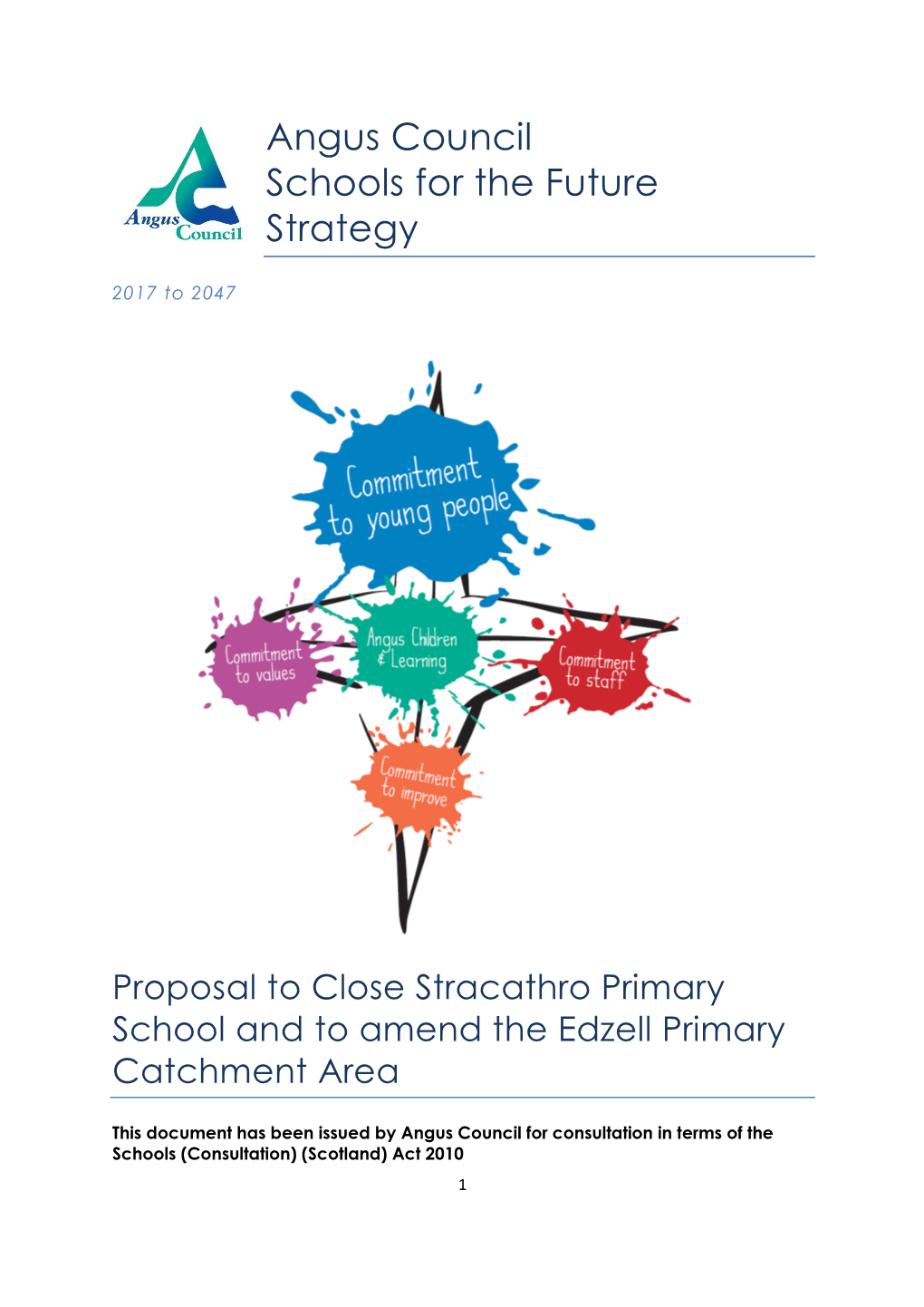 Angus Council Schools for the Future Strategy