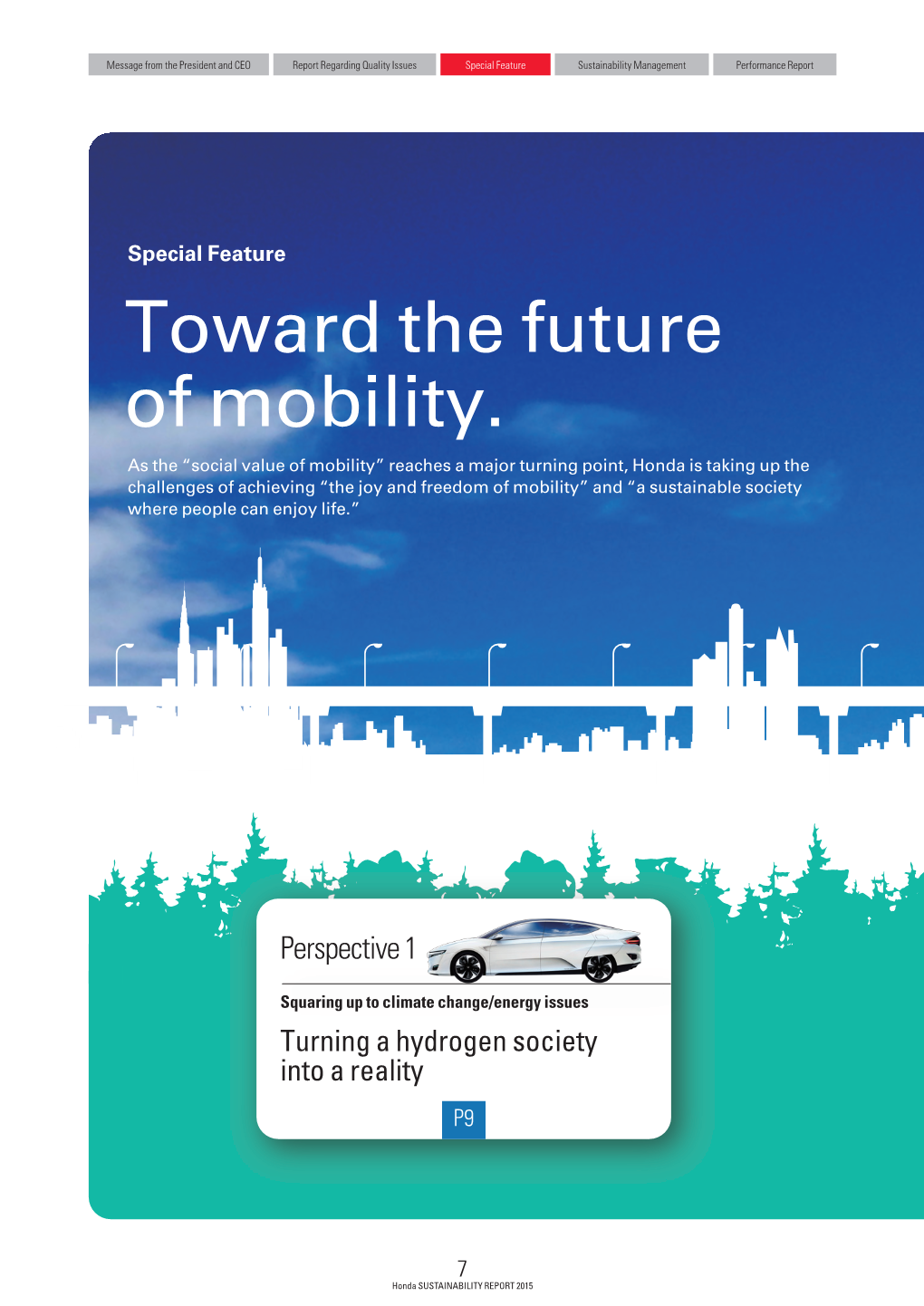 Toward the Future of Mobility