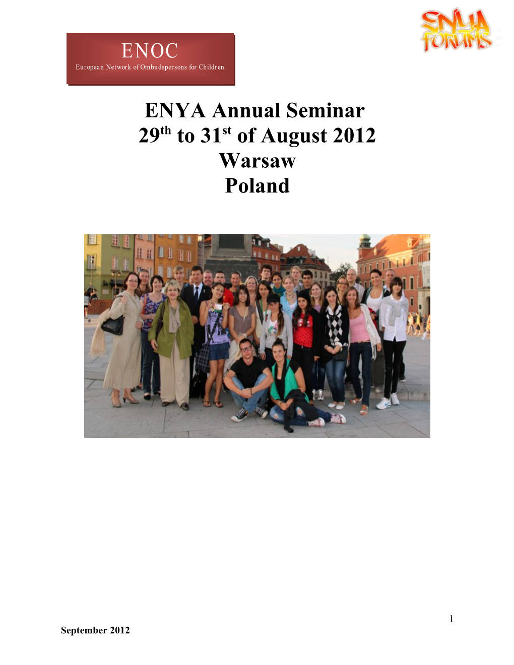 ENYA Annual Seminar