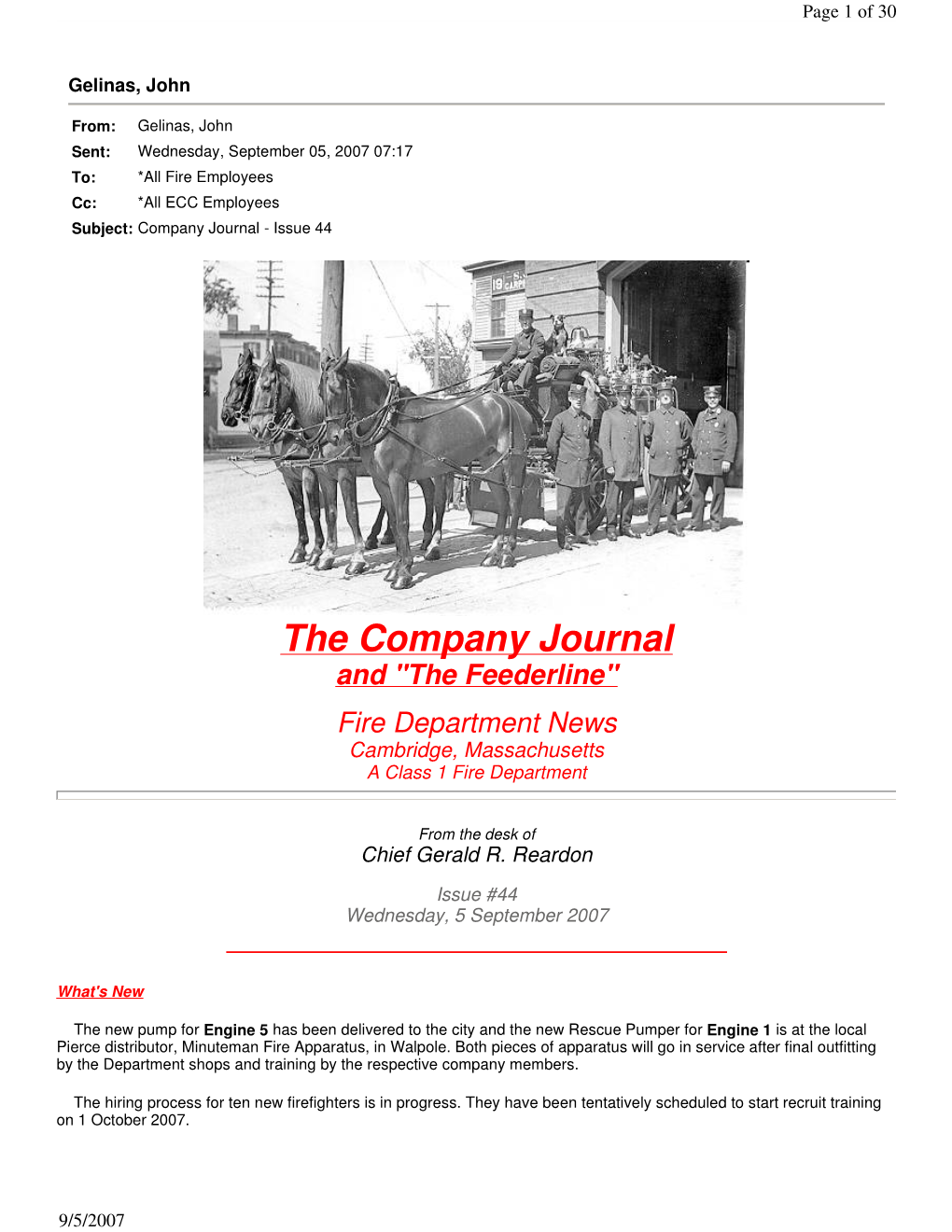 The Company Journal and 