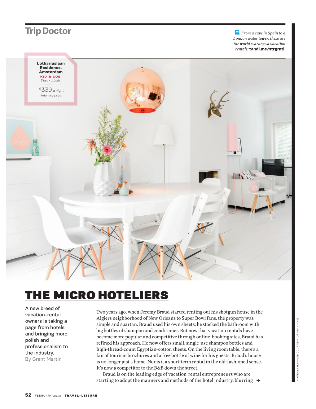 The Micro Hoteliers