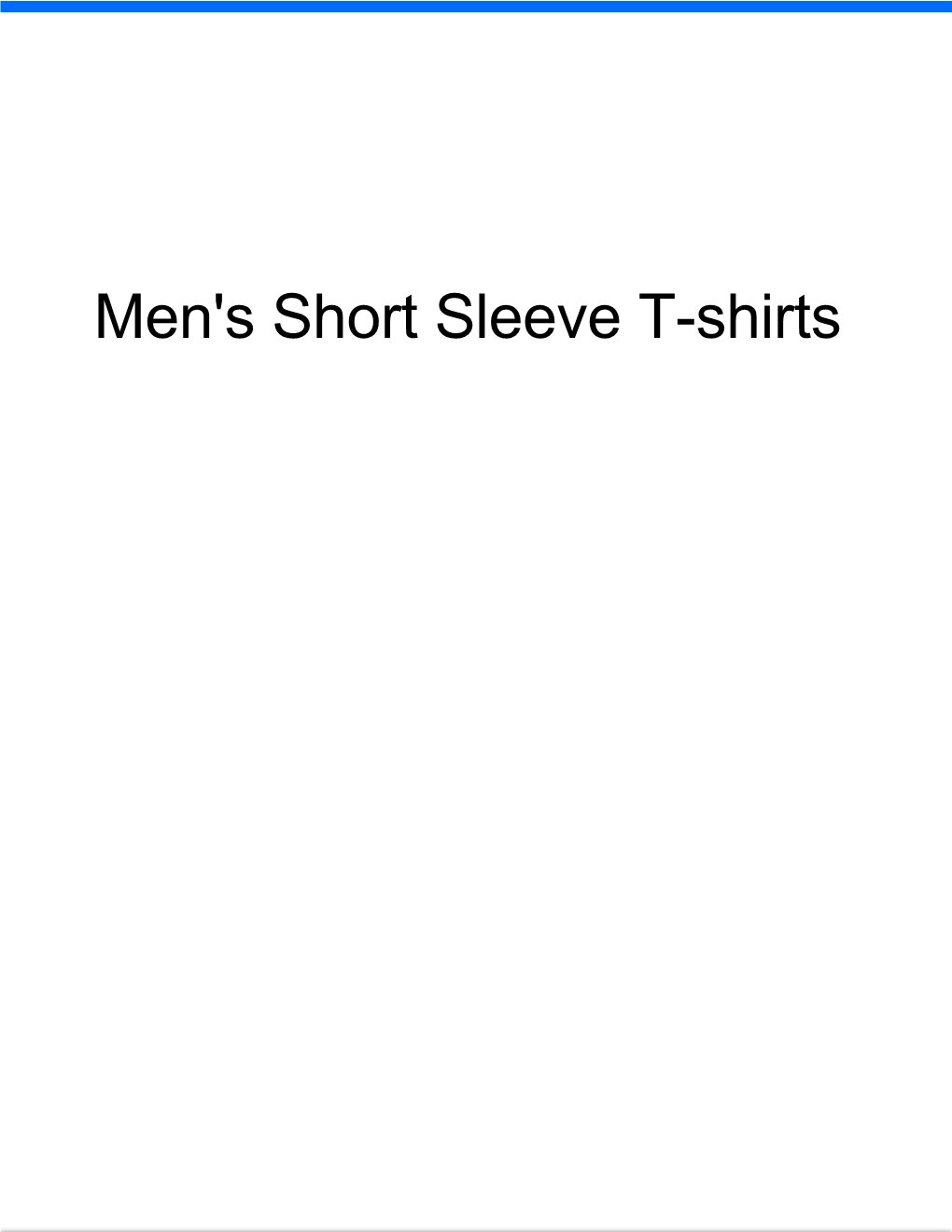 Men's Short Sleeve T-Shirts Dean Schwartz Dean@Soboconcepts.Com 305 503 5740