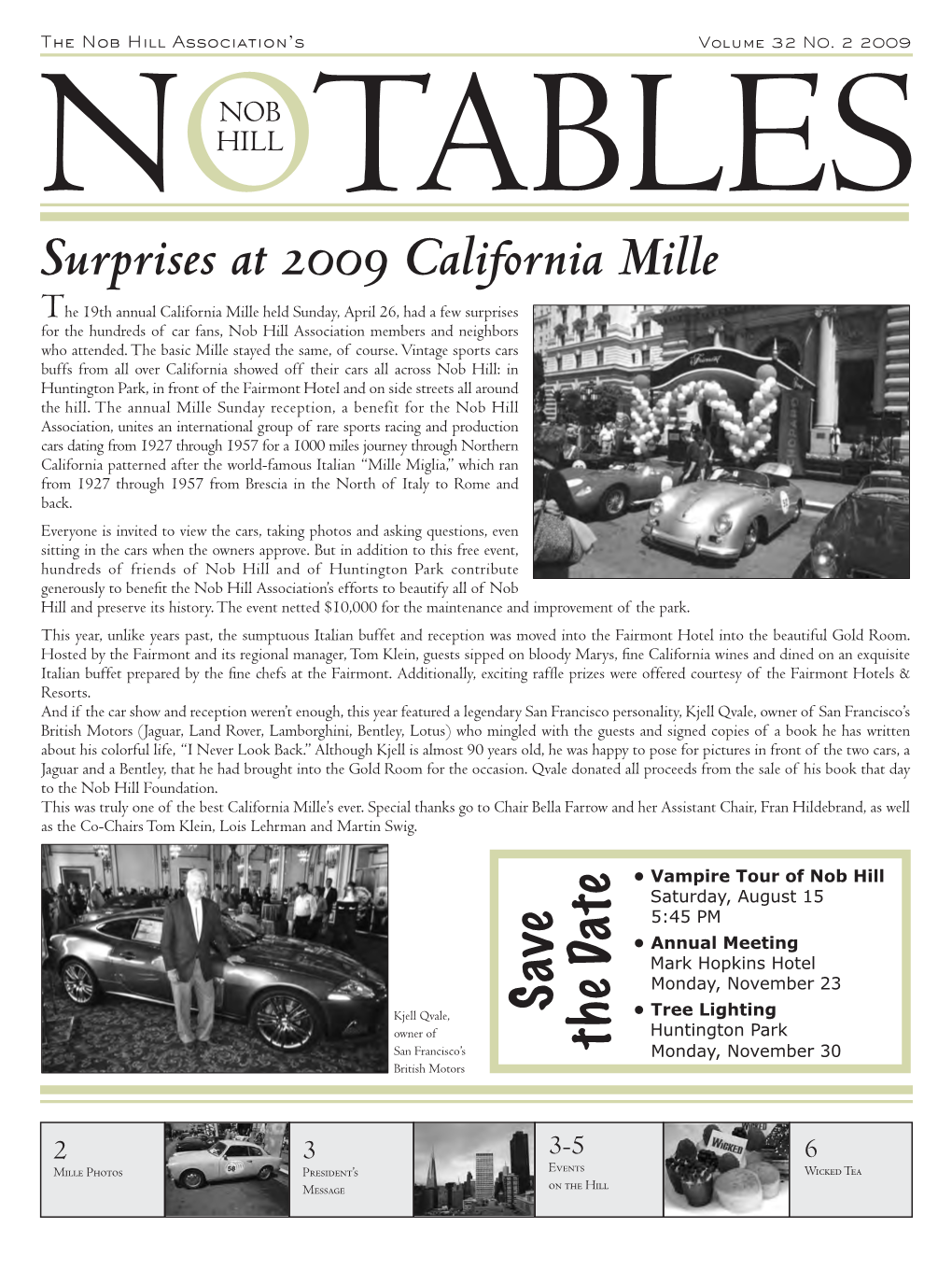 Surprises at 2009 California Mille