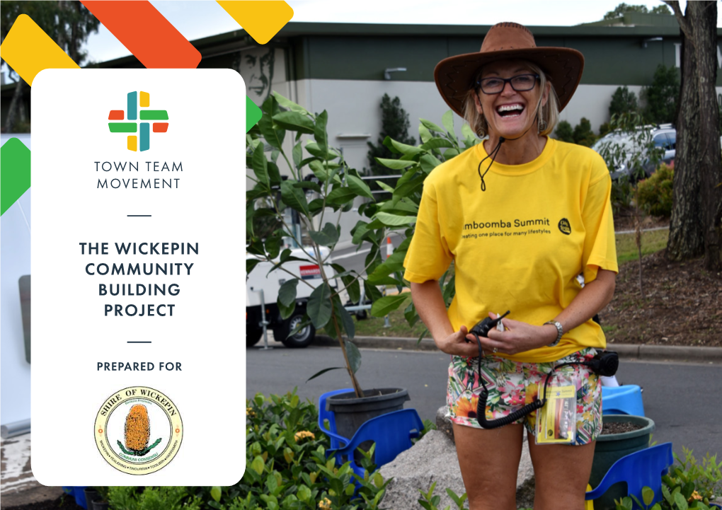 THE WICKEPIN COMMUNITY BUILDING PROJECT City Of