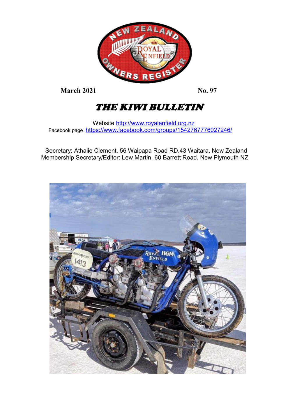 March 2021 Bulletin