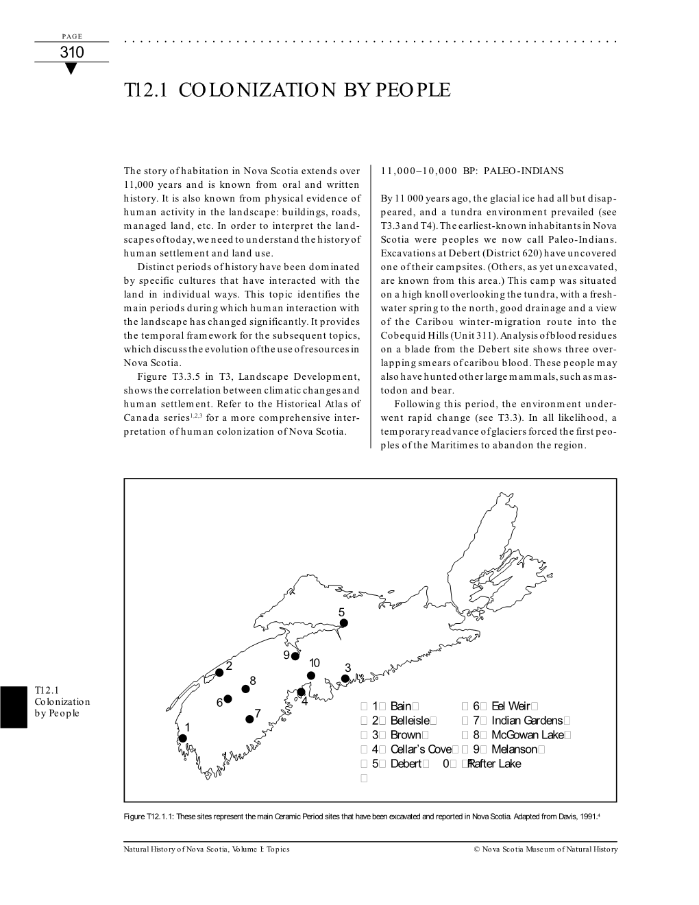 T12.1 Colonization by People