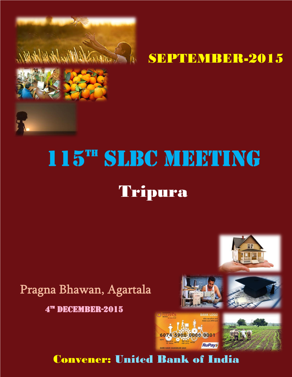 115Th SLBC Meeting Tripura