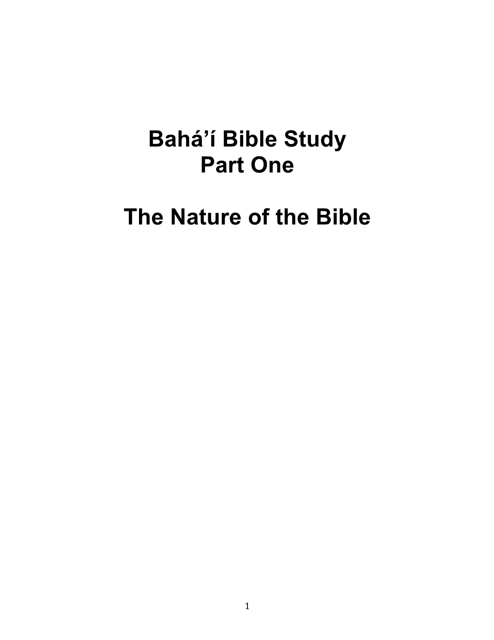 1. BBS Bible 2016