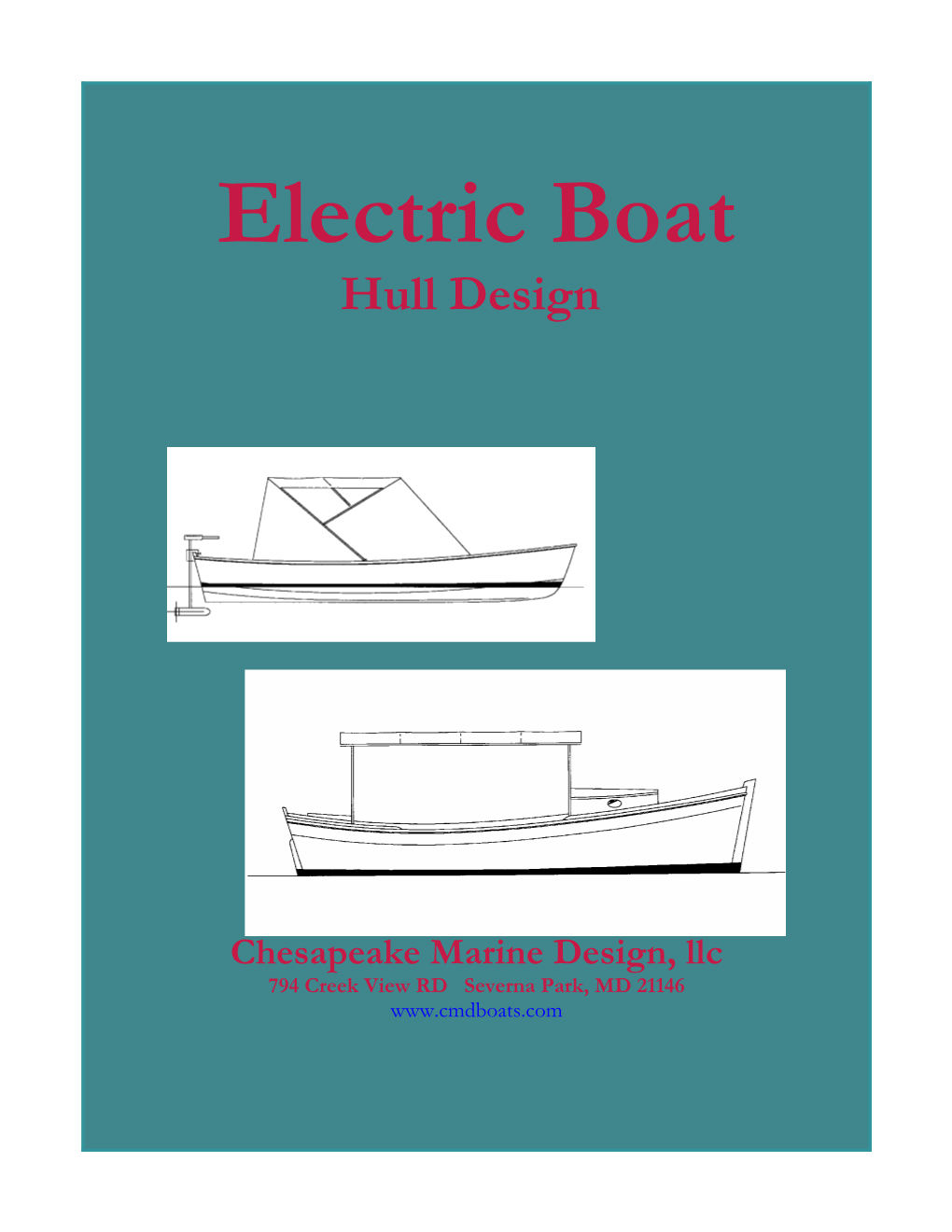 Electric Boat Hull Design