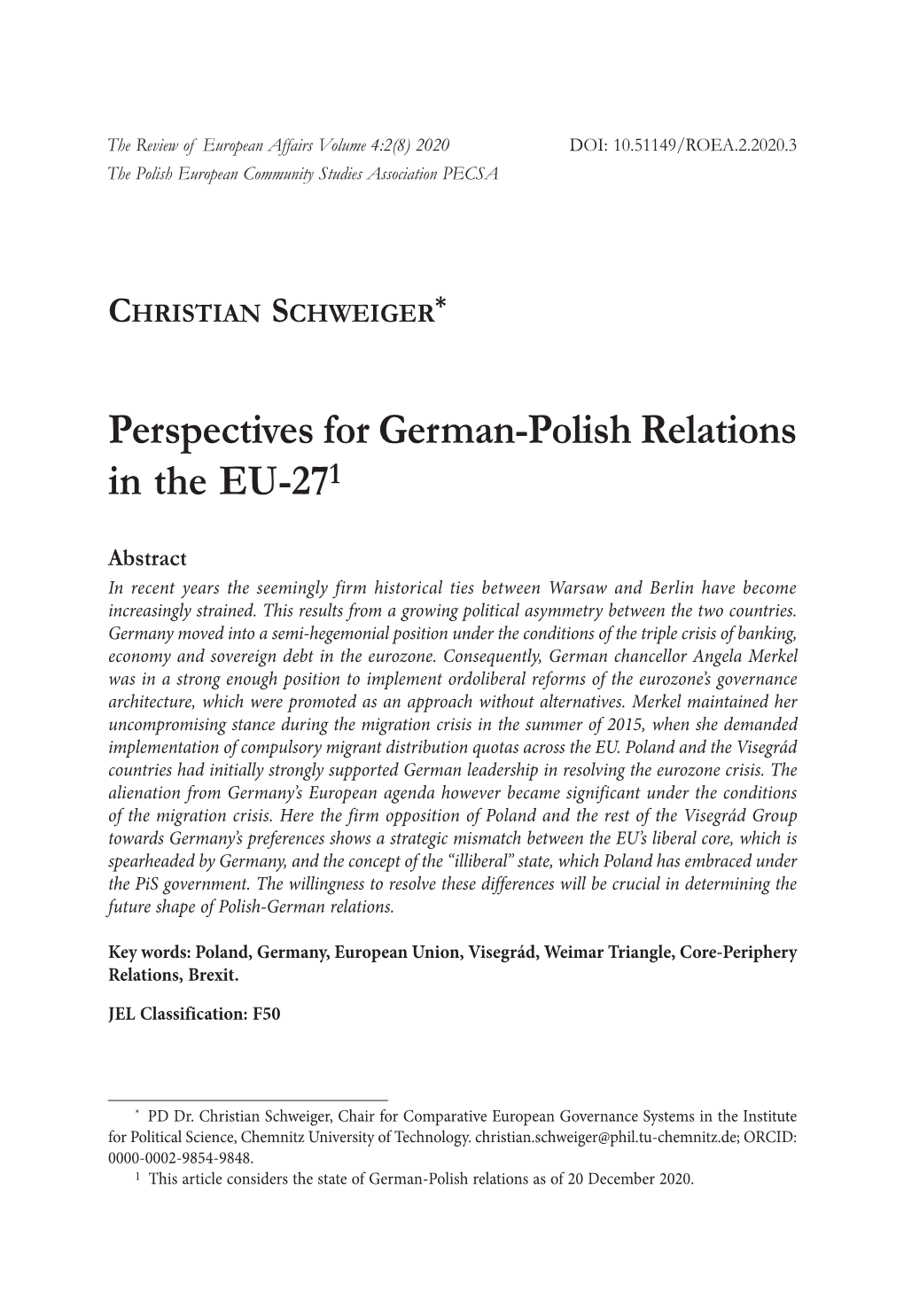 The Review of European Affairs, 2-20,3