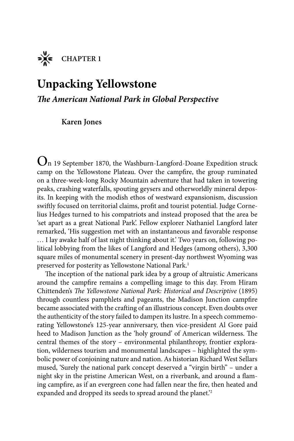 Chapter 1. Unpacking Yellowstone