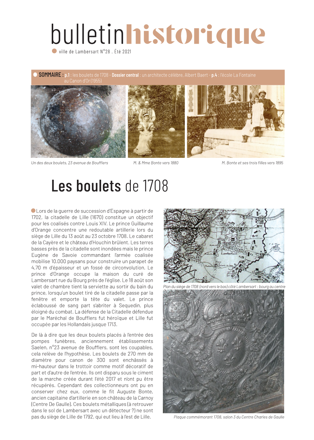 Bulletin Historique N°28 2021