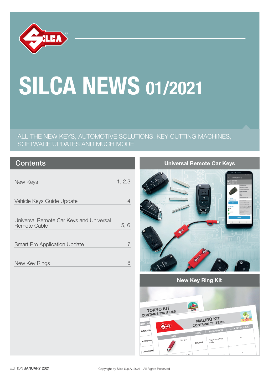 Silca News 01/2021