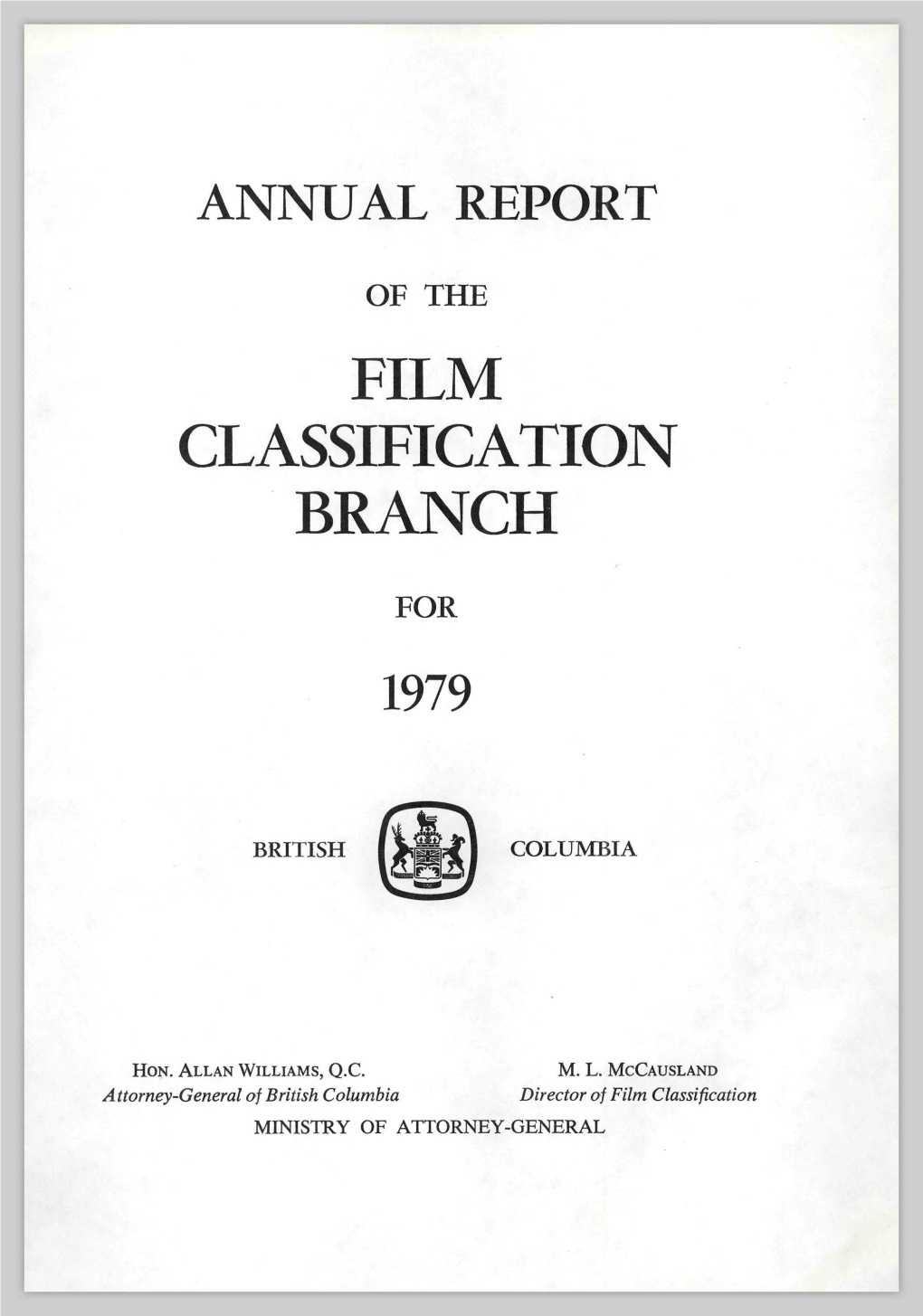 Film Classification Branch