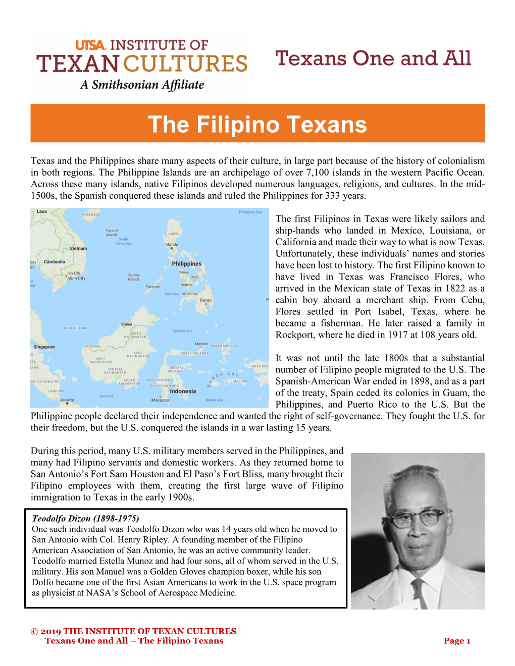 The Filipino Texans