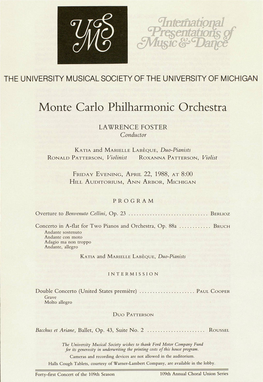 Monte Carlo Philharmonic Orchestra