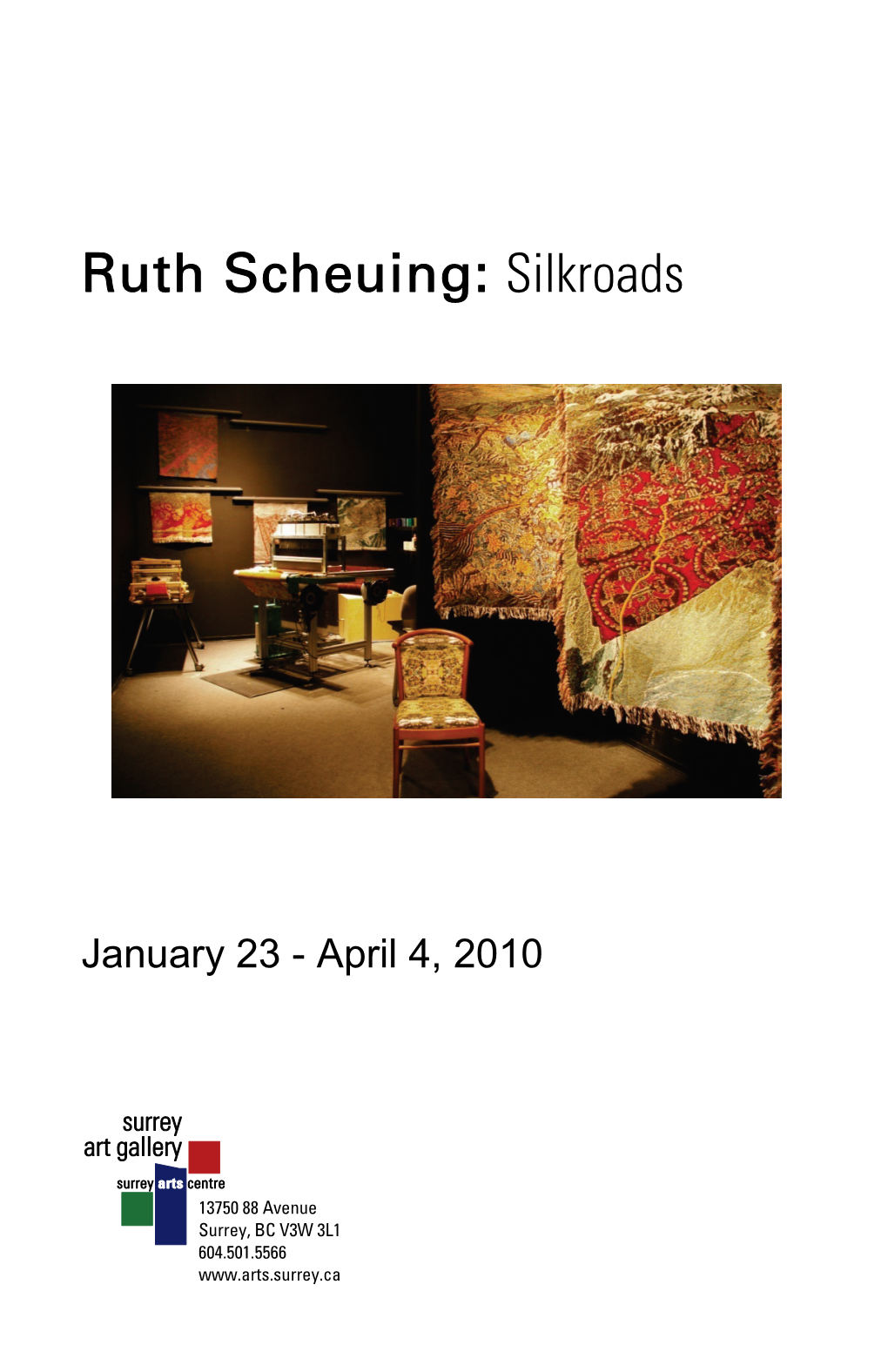Ruth Scheuing: Silkroads Brochure
