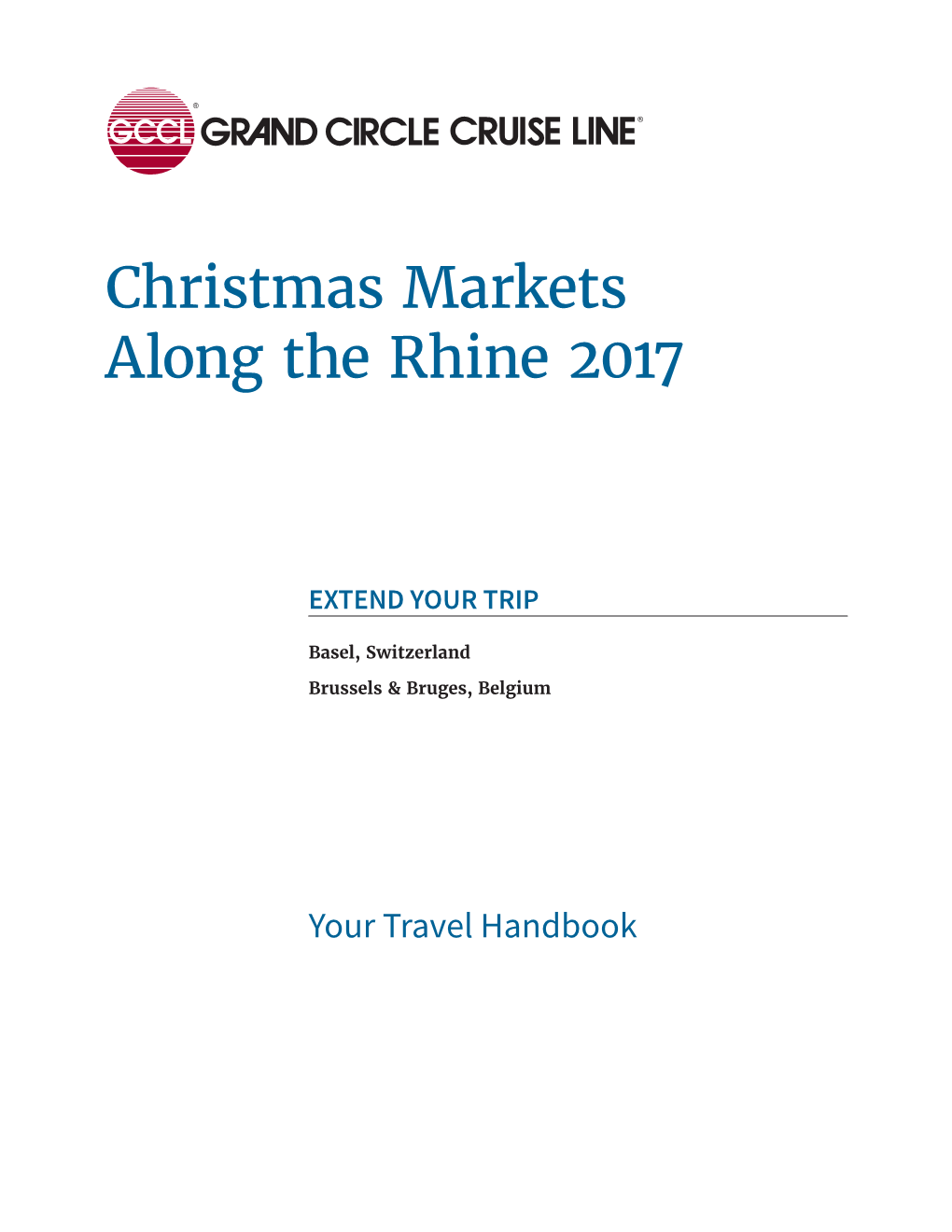 Christmas Markets Along the Rhine 2017