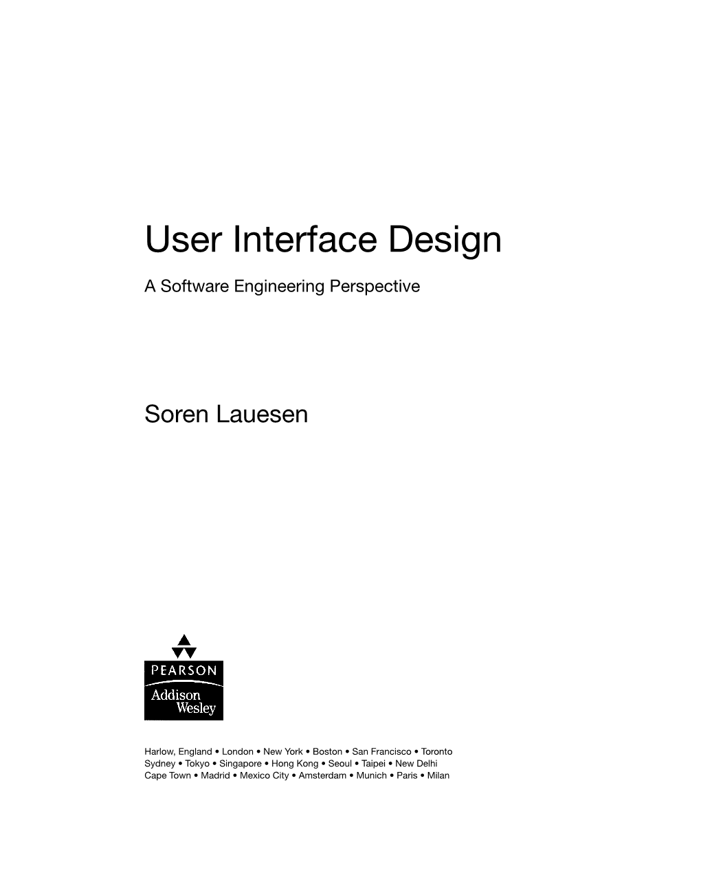 User Interface Design