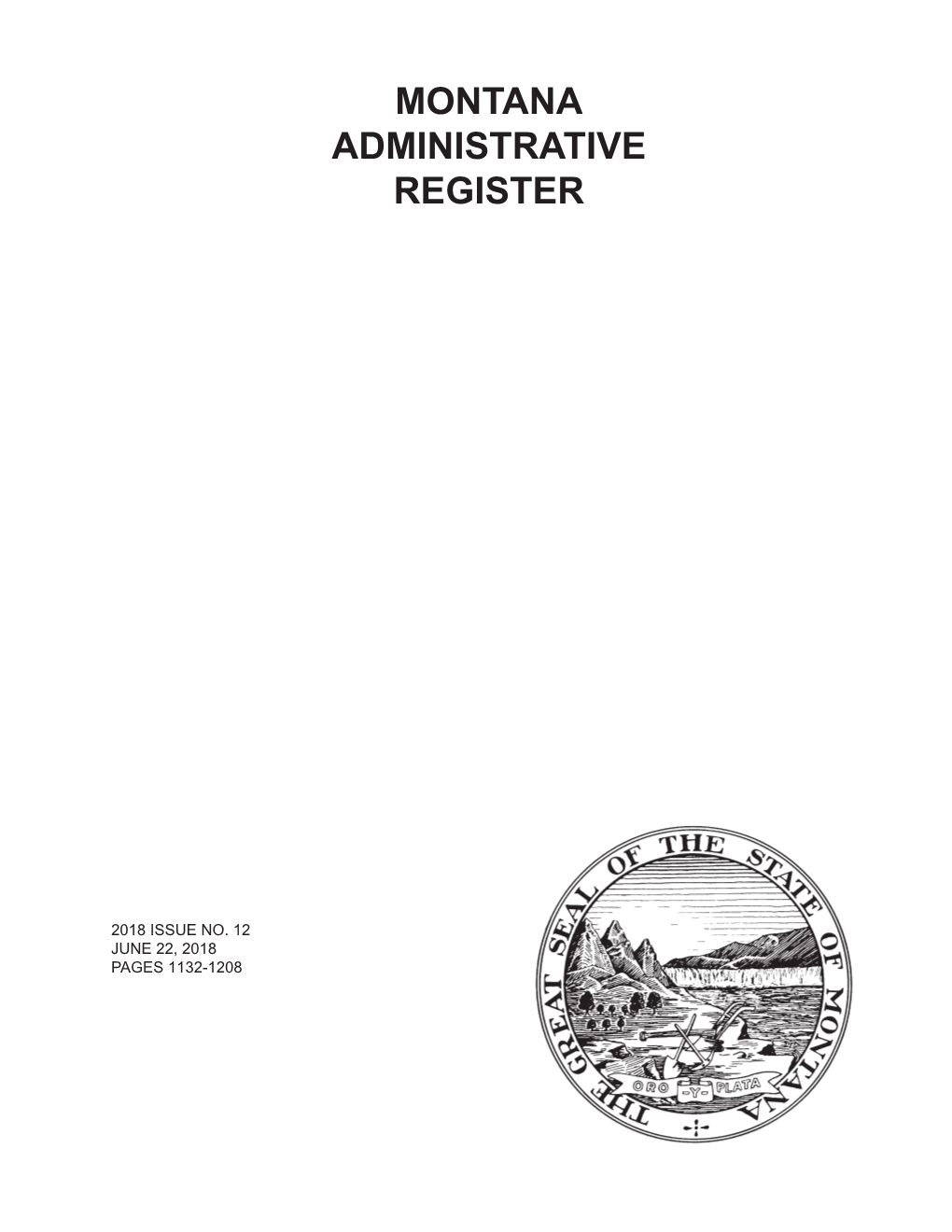 Montana Administrative Register