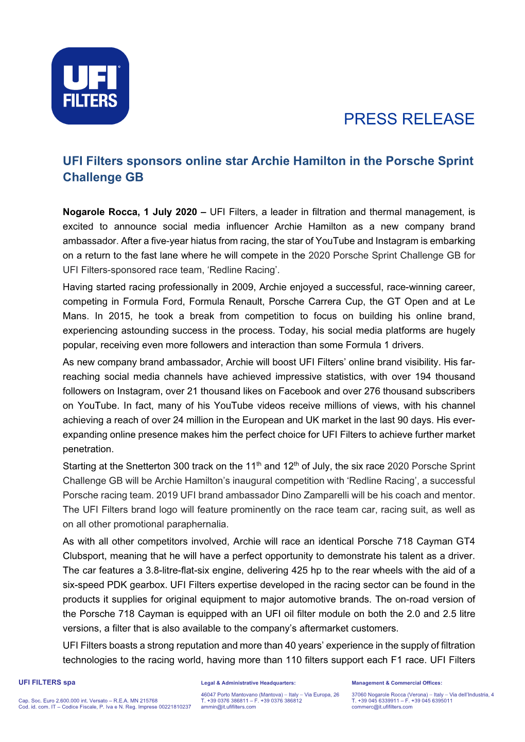 Press Release