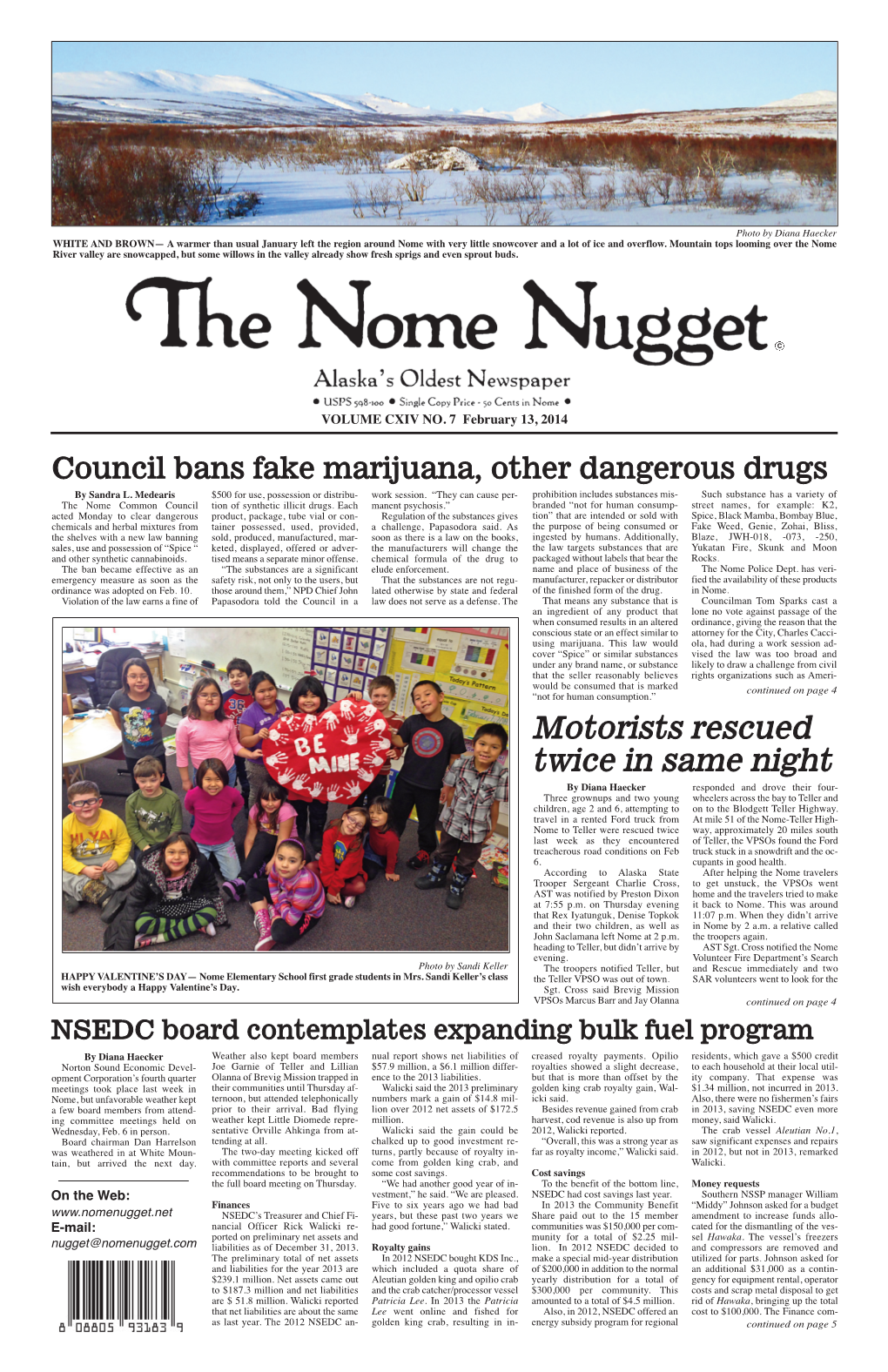 February 13, 2014 Council Bans Fake Marijuana, Other Dangerous Drugs by Sandra L